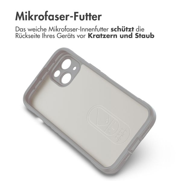 imoshion EasyGrip Back Cover für das iPhone 13 - Grau