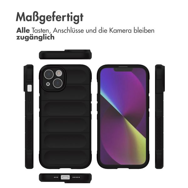 imoshion EasyGrip Back Cover für das iPhone 14 - Schwarz