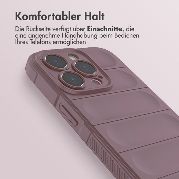 imoshion EasyGrip Back Cover für das iPhone 14 Pro - Violett