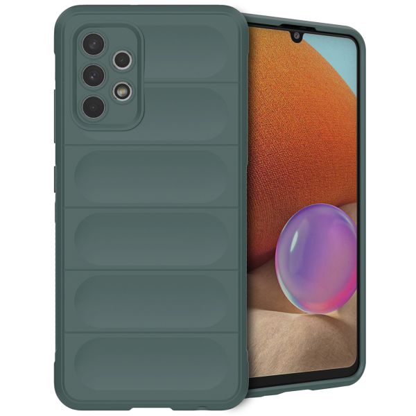 imoshion EasyGrip Back Cover für das Samsung Galaxy A32 (4G) - Dunkelgrün