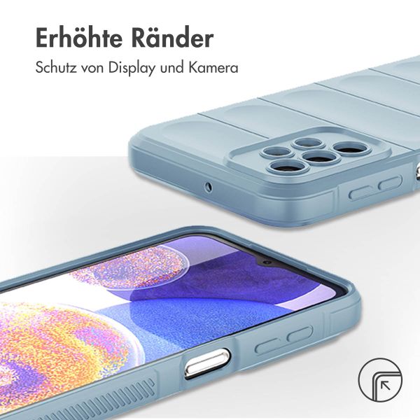 imoshion EasyGrip Back Cover für das Samsung Galaxy A23 (5G) - Hellblau