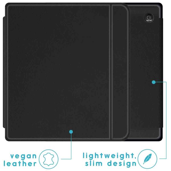 imoshion Slim Hard Case Sleepcover mit Stand für das Kobo Sage / Tolino Epos 3 - Schwarz