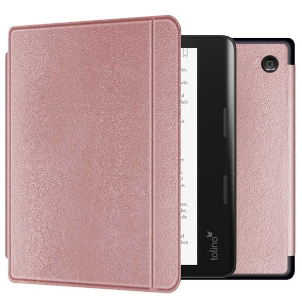 imoshion Slim Hard Case Sleepcover mit Stand für das Kobo Sage / Tolino Epos 3 - Rose Gold