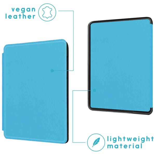 imoshion Slim Hard Case Sleepcover für das Amazon Kindle (2022) 11th gen - Hellblau