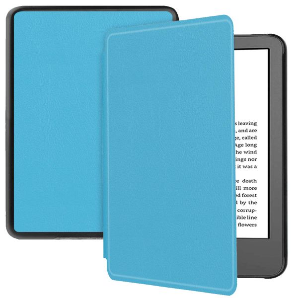 imoshion Slim Hard Case Sleepcover für das Amazon Kindle (2022) 11th gen - Hellblau