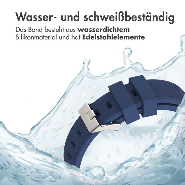 imoshion Flexibles Silikonarmband – Universeller 20-mm-Anschluss – Dunkelblau