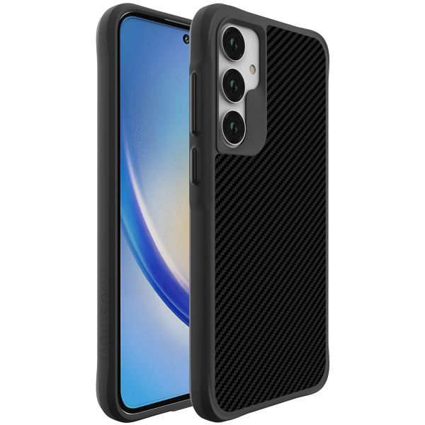 imoshion Rugged Hybrid Carbon Case für das Samsung Galaxy A35 - Schwarz