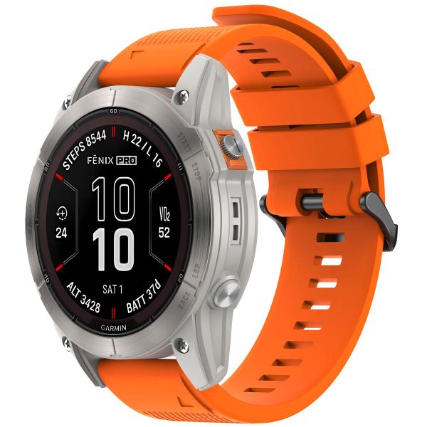 imoshion QuickFit® Silikonarmband - 26 mm Garmin Watch Anschluss - Orange