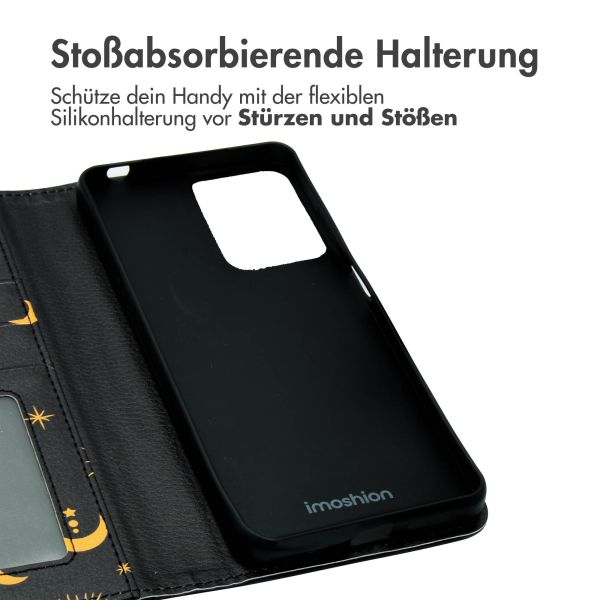 imoshion Design Klapphülle für das Motorola Moto G04 / G24 - Sky Black