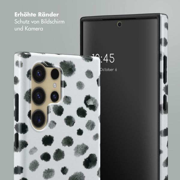 Selencia Vivid Back Cover für das Samsung Galaxy S24 Ultra  - Trendy Leopard