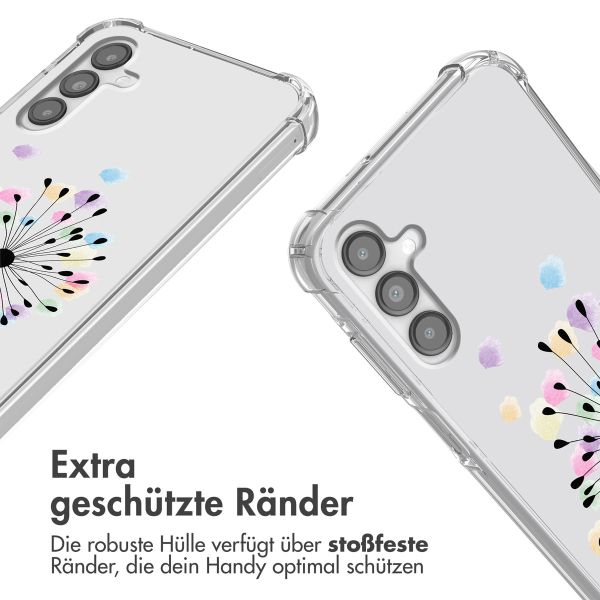 imoshion Design Hülle mit Band für das Samsung Galaxy A14 (5G/4G) - Sandstone Dandelion