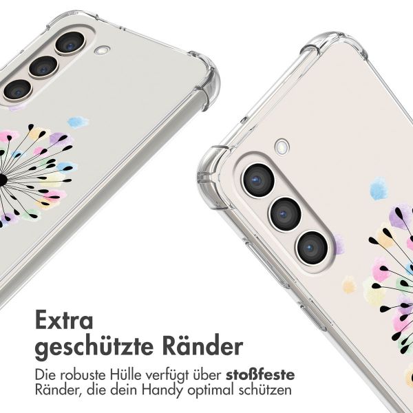 imoshion Design Hülle mit Band für das Samsung Galaxy S23 Plus - Sandstone Dandelion