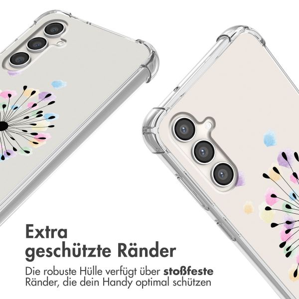 imoshion Design Hülle mit Band für das Samsung Galaxy S23 FE - Sandstone Dandelion