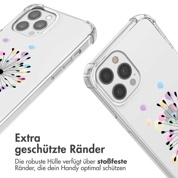 iMoshion Design Hülle mit Band für das iPhone 12 Pro Max - Sandstone Dandelion