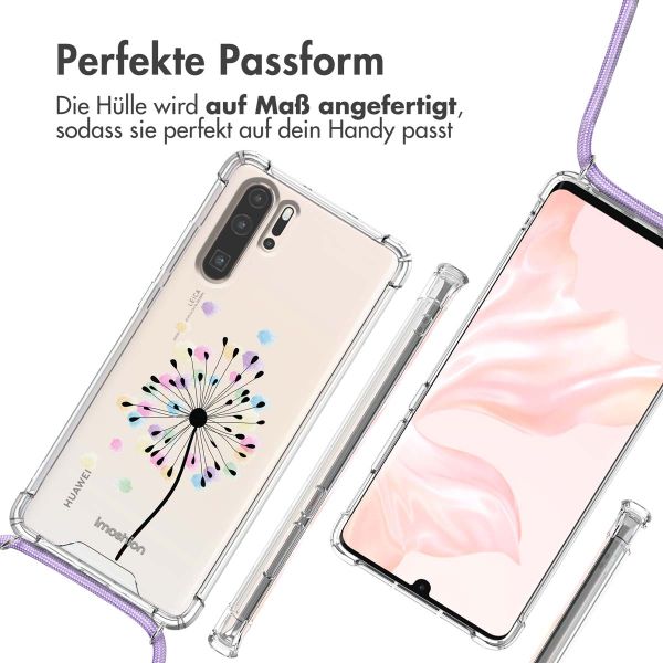 imoshion Design Hülle mit Band für das Huawei P30 Pro - Sandstone Dandelion