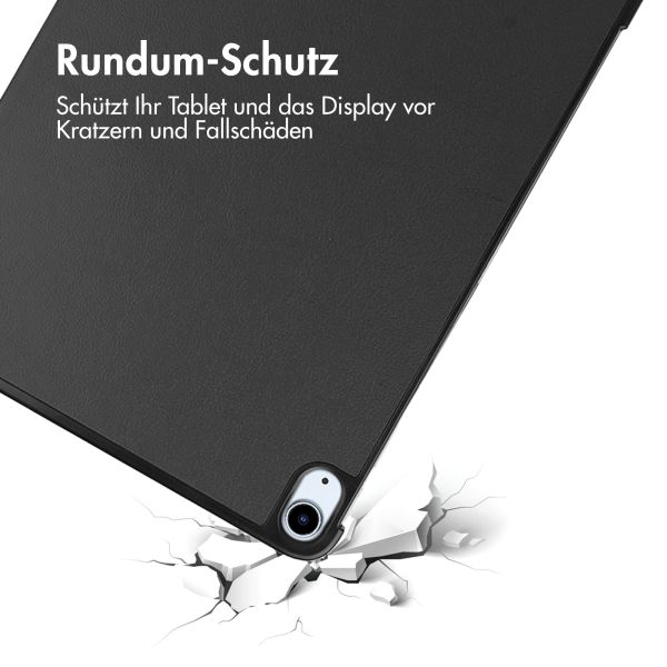 iMoshion Trifold Klapphülle für das iPad Air 13 inch (2024) M2 - Schwarz