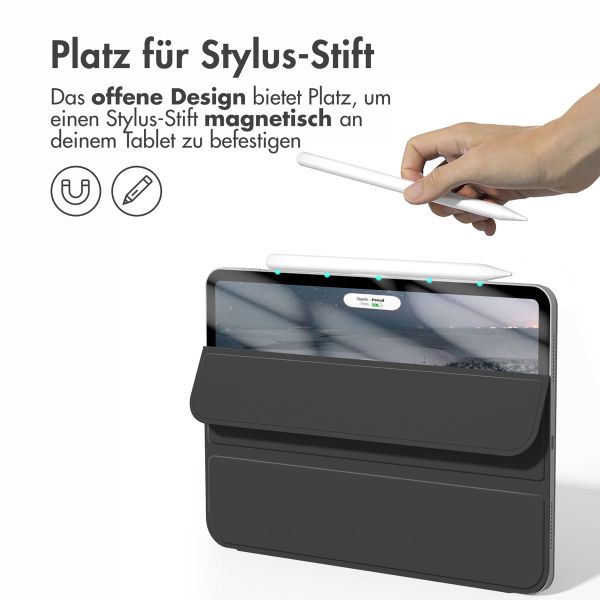 iMoshion Magnetic Klapphülle für das iPad Pro 13 (2024) M4 - Schwarz