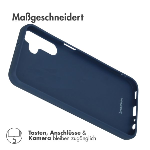 imoshion Color TPU Hülle für das Samsung Galaxy A15 (5G/4G) - Dunkelblau