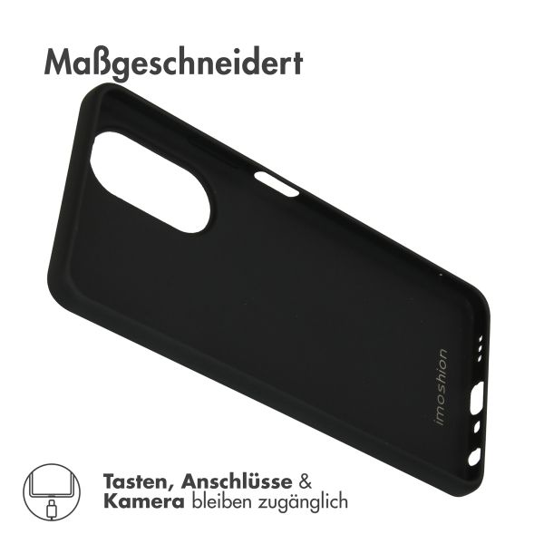 imoshion Color TPU Hülle für das  Oppo A58 (4G) - Schwarz