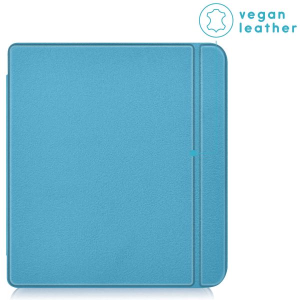 imoshion Slim Hard Case Sleepcover mit Stand für das Kobo Libra Colour - Hellblau