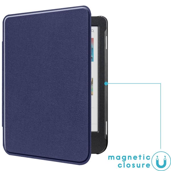 imoshion Slim Hard Case Sleepcover für das Kobo Clara Colour / Kobo Clara BW - Dunkelblau