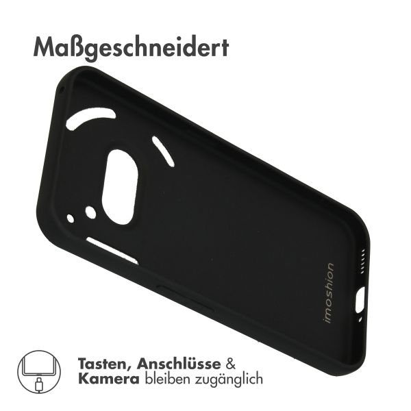 imoshion Color TPU Hülle für das  Nothing Phone (2a) - Schwarz