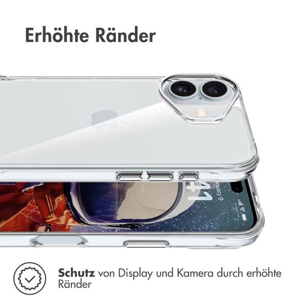 imoshion Rugged Air Case für das iPhone 16 Plus - Transparent