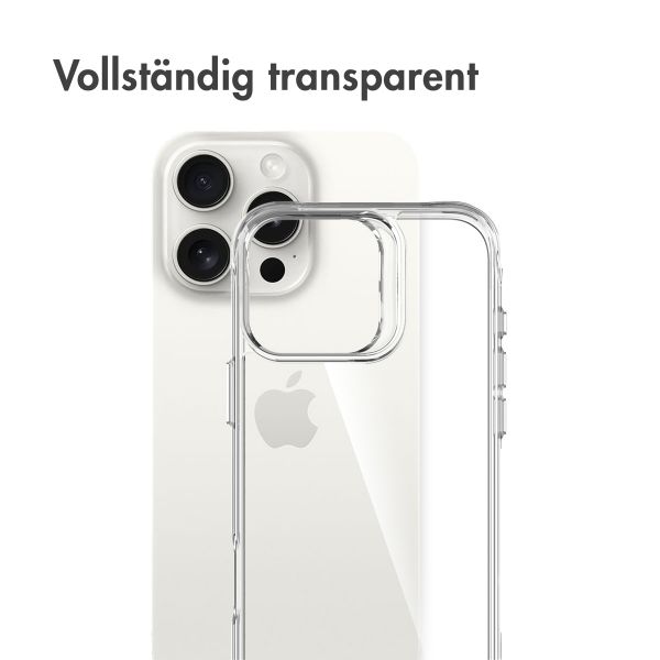 imoshion Rugged Air Case für das iPhone 16 Pro Max - Transparent