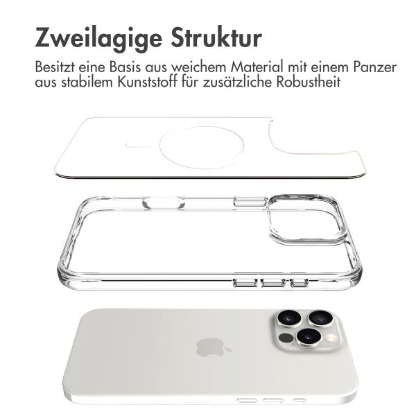 imoshion Rugged Air MagSafe Case für das iPhone 16 Pro Max - Transparent