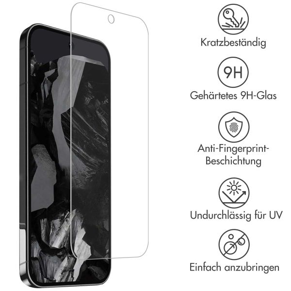 Accezz Screen Protector aus gehärtetem Glas für das Google Pixel 9 Pro XL