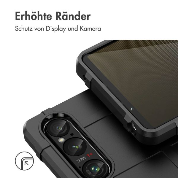 imoshion Rugged Shield Backcover für das Sony Xperia 1 VI - Schwarz