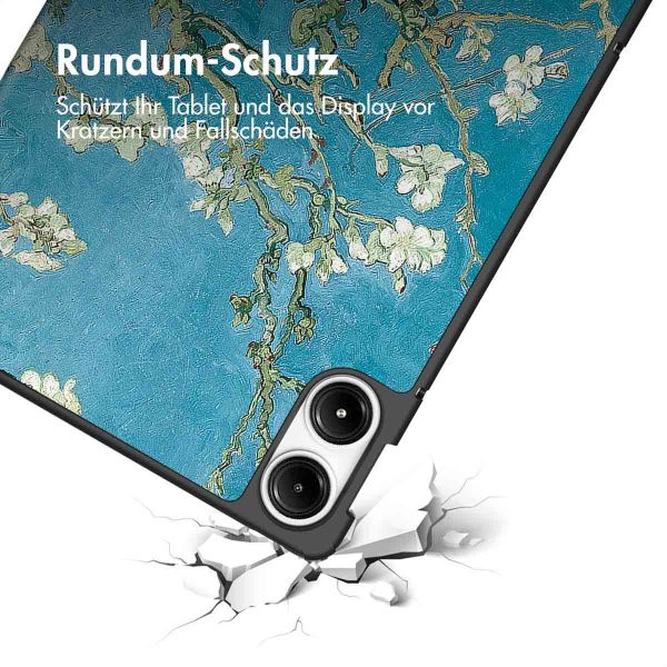 imoshion Design Trifold Klapphülle für das Xiaomi Redmi Pad Pro / POCO Pad - Grüne Planze