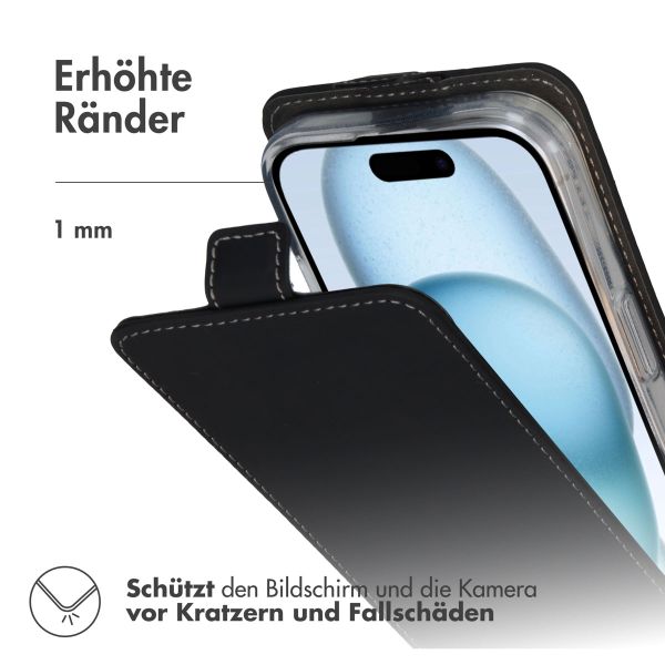 Accezz Flip Case für das iPhone 16 - Schwarz