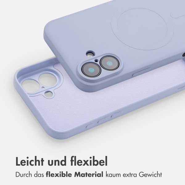 imoshion Color Back Cover mit MagSafe für das iPhone 16 - Lila