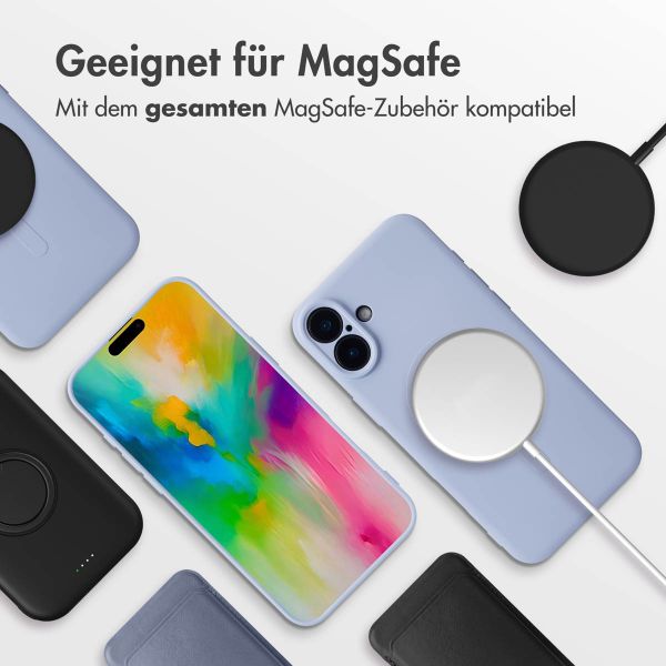 imoshion Color Back Cover mit MagSafe für das iPhone 16 - Lila