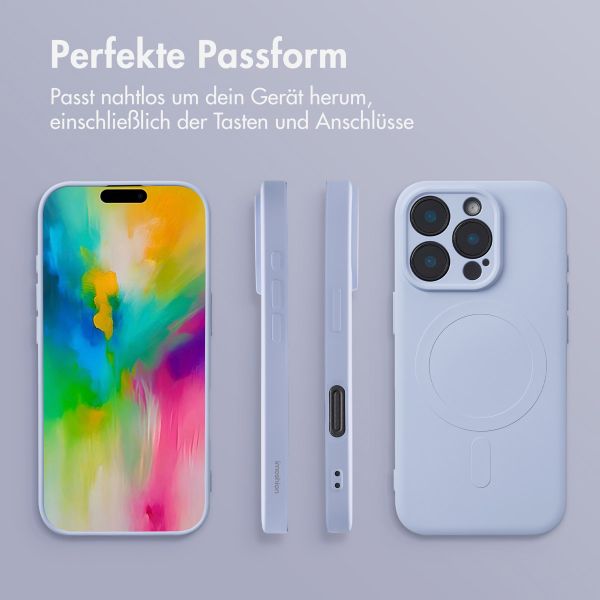 imoshion Color Back Cover mit MagSafe für das iPhone 16 Pro - Lila