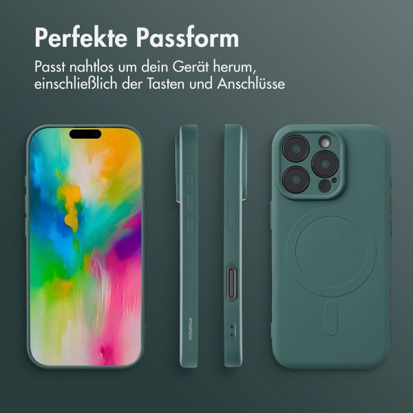 imoshion Color Back Cover mit MagSafe für das iPhone 16 Pro - Dunkelgrün