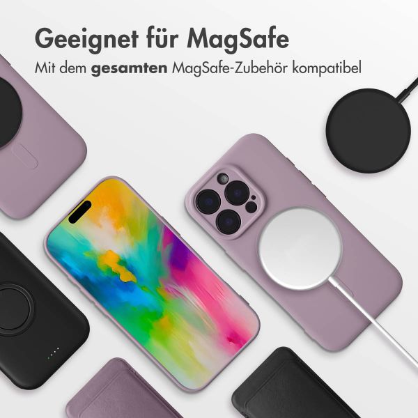 imoshion Color Back Cover mit MagSafe für das iPhone 16 Pro - Violett