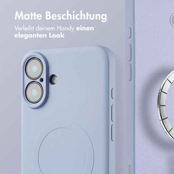 imoshion Color Back Cover mit MagSafe für das iPhone 16 Plus - Lila