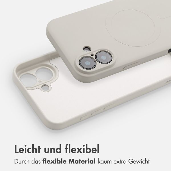 imoshion Color Back Cover mit MagSafe für das iPhone 16 Plus - Beige