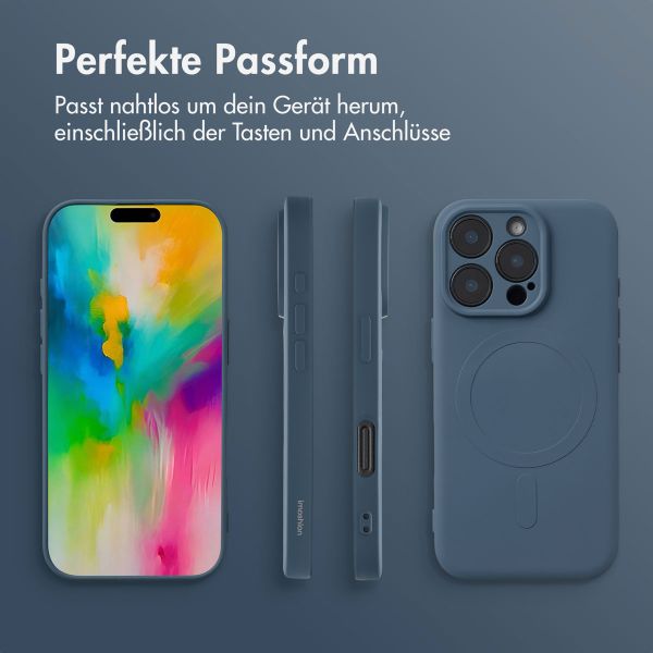 imoshion Color Back Cover mit MagSafe für das iPhone 16 Pro Max - Dunkelblau