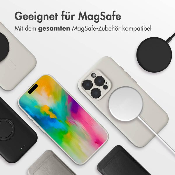 imoshion Color Back Cover mit MagSafe für das iPhone 16 Pro Max - Stone