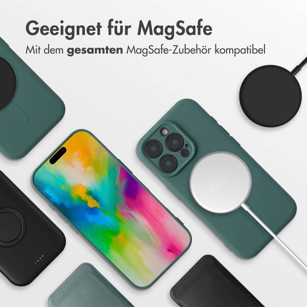 imoshion Color Back Cover mit MagSafe für das iPhone 16 Pro Max - Dunkelgrün