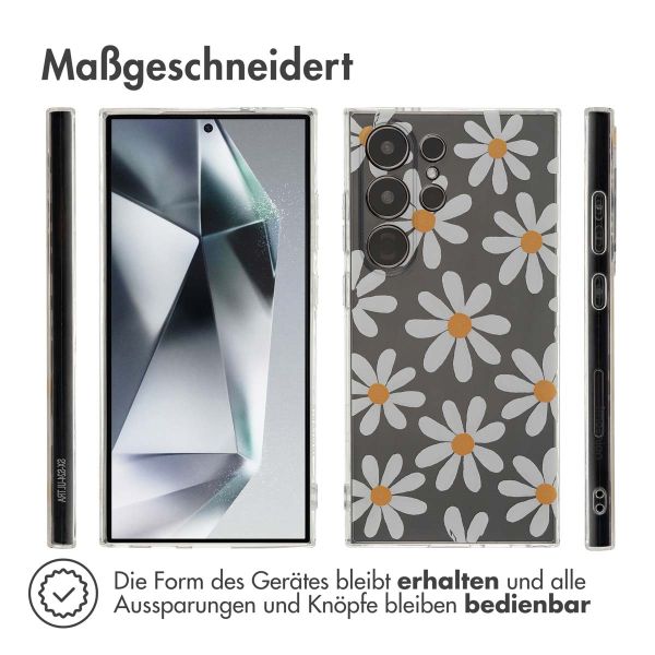 imoshion Design Hülle für das Samsung Galaxy S24 Ultra - Daisy flower