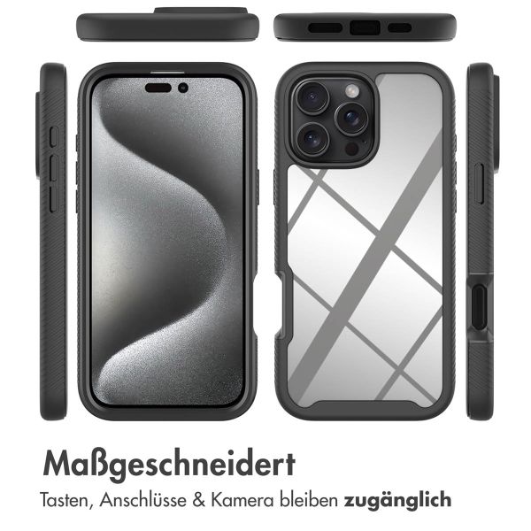 imoshion 360° Full Protective Case für das iPhone 16 Pro Max - Schwarz