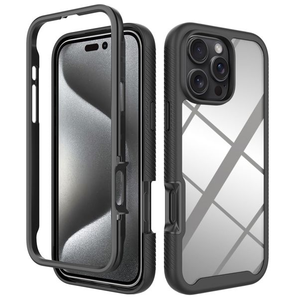 imoshion 360° Full Protective Case für das iPhone 16 Pro Max - Schwarz