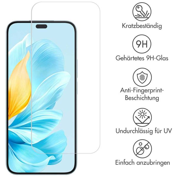 Accezz Screen Protector aus gehärtetem Glas für das Honor 200 Lite