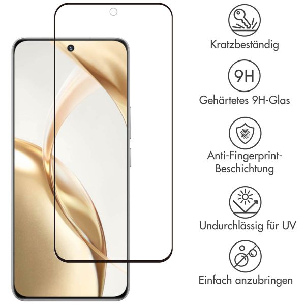 Accezz Full Cover Screen Protector aus gehärtetem Glas für das Honor 200