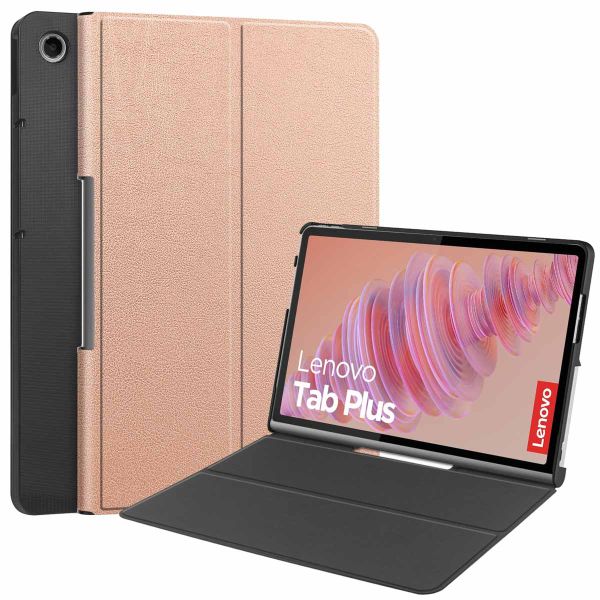 imoshion Klapphülle für das Lenovo Tab Plus - Rose Gold