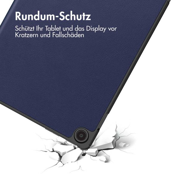 imoshion Trifold Klapphülle für das Amazon Fire Max 11 - Dunkelblau